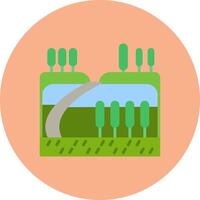 Field Smooth Badge vector