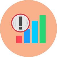 No Signal Bright System Token vector