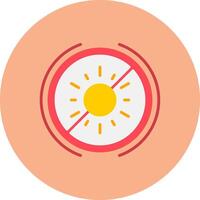 No Sun Urban Sketch Symbol vector