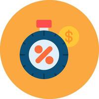 Stopwatch Streamlined UX Object vector