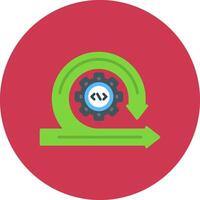 Agile Compact UI Stamp vector