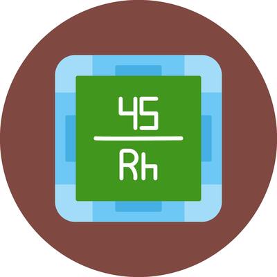 Rhodium Urban Frame Badge