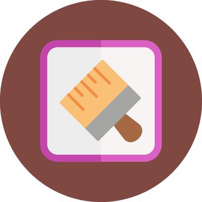 Brush Gradient Grid Emblem