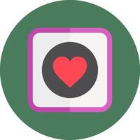 Heart Subtle Visual Sketch vector