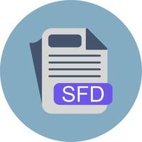 SFD Subtle Frame Sketch vector