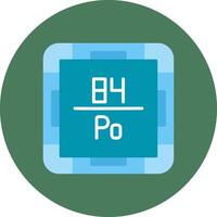 Polonium Minimalist Design Unit vector