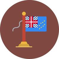 Tuvalu Flag Hybrid UX Feature vector