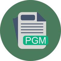 PGM Geometric Badge Mark vector