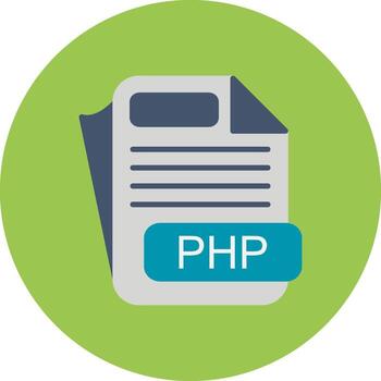 PHP Sharp Icon Element vector