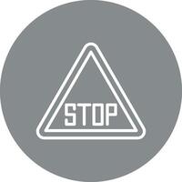 Stop Wireframe Mobile App Design vector