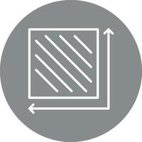 Area Interface Thin Line Graphic vector