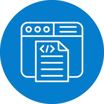 codificación agudo lineal diseño marca vector