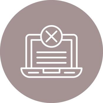 Access Denied Creative UI Sketch Element vector