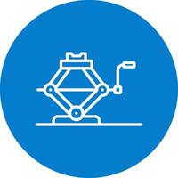 Car Jack Web Based Design Element vector
