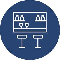 Bar Minimal Clean Graphic Visual vector