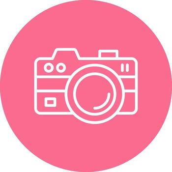 Camera 3D User Interface Shape vector