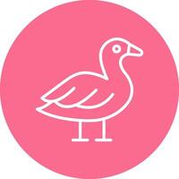 Goose Wireframe Mobile App Design vector