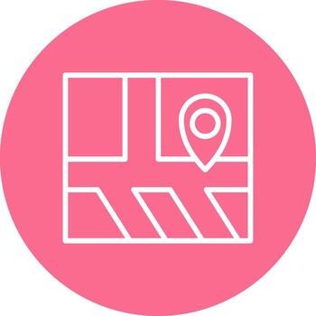 Gps Wireframe Mobile App Design vector