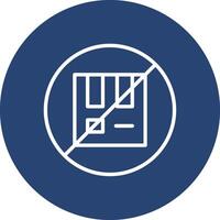 Out Of Stock Isometric Web Graphic Illustration vector