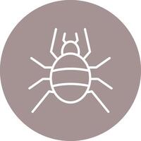 Tarantula Modern Color Graphic Symbol vector