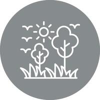 Nature Cool Toned Design Form vector