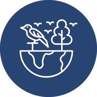 Biodiversity Muted UI Tone Element vector