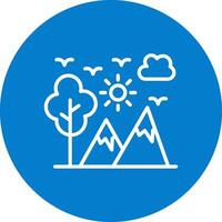 Adventure Smooth Modern UI Symbol vector