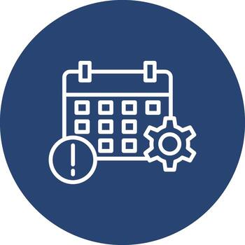 Event Information Vibrant Visual UI Object vector