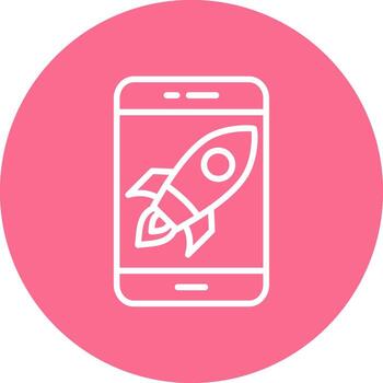 Mobile User Friendly UI Drawing vector