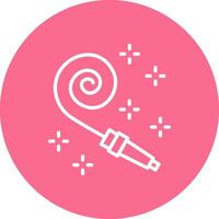 Party Blower Professional Business App Graphic vector