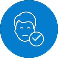 Face Web Style UI Graphic vector