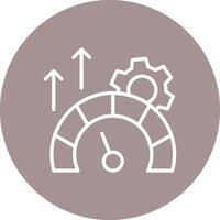 Speedometer Modern Digital Tech Object vector