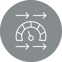 Speed Clean Frame Design Object vector