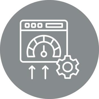 Medium speed Sharp Linear Design Mark vector