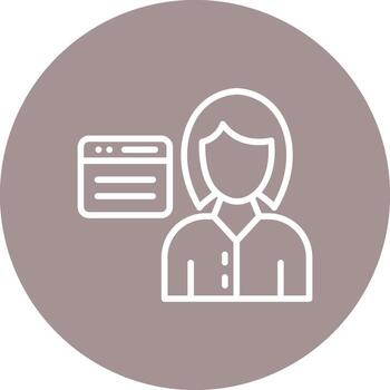 web página código establecido ui símbolo vector