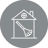 House Cleaning Flat UI Graphic Form vector
