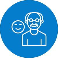 Emotionally Stable Stylized Modern Flat Drawing vector