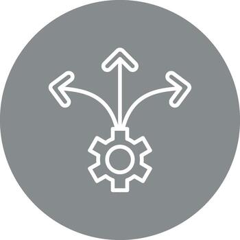 Flexibility Color Block Style Badge vector