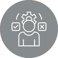 Management Detailed App UI Piece vector