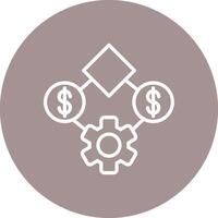 Business 3D User Interface Shape vector