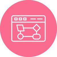Browser Stylish UX Design Piece vector