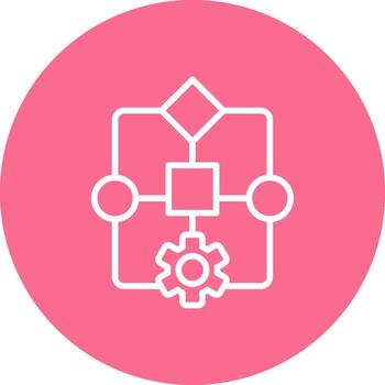 Structure Technology Styled Design Form vector