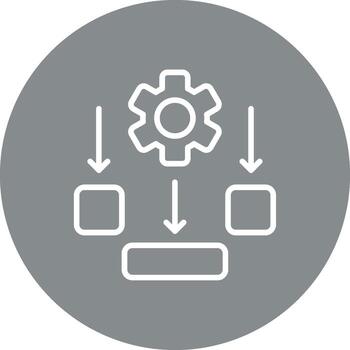 esquema sutil moderno ui gráfico vector