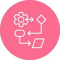 Programming process Pastel Toned Sketch Mark vector
