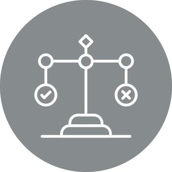 Morality User Interface Graphic Mark vector