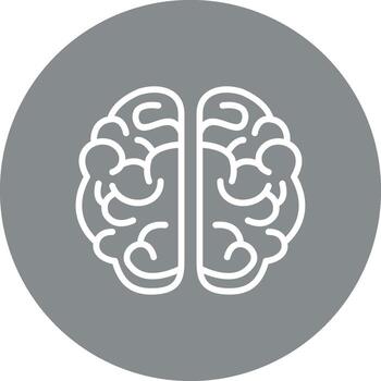 mente código establecido ui símbolo vector