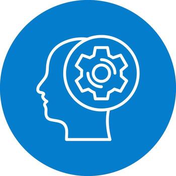 Thinking Web Based Design Element vector