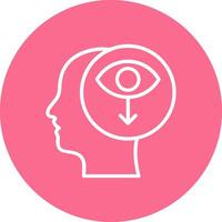Self awareness High Detail Shape vector