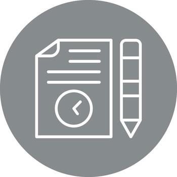 Report Sharp Linear Design Mark vector