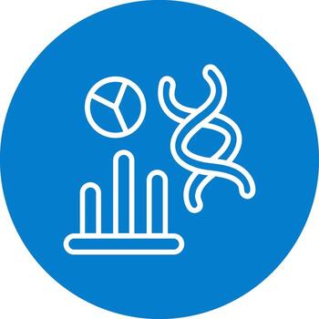 Estadísticas código establecido ui símbolo vector